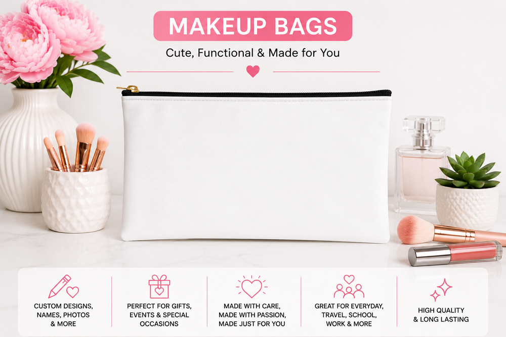 Personalized Custom Makeup Bag